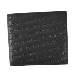 アルマーニエクスチェンジ A/X ARMANI EXCHANGE 二つ折り財布 958098 CC349 00020 小銭れ付 二つ折り財布 ブラック