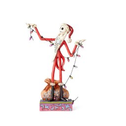 Jim Shore ジム ショア フィギュア ジャック デコレーションサンタ 4057954 Disney Traditions ディズニートラディション enesco. エネスコ クリスマス 木彫り調 置物 飾り ディスプレイ 雑貨 プレゼント ギフト