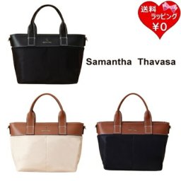 【送料無料】【ラッピング無料】サマンサタバサ Samantha Thavasa トートバッグ ショルダーバッグ 2way シンプルナイロン 合皮トート 小サイズ  ブランド 正規品 新品 ギフト プレゼント 人気 おすすめ 誕生日 記念日 クリスマス