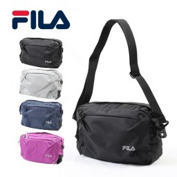 【FILA】7876 ボレロ ウエストショルダー 斜め掛け かばん カバン 鞄 バッグ シンプル フィラ ブラック グレー ネイビー ピンク 使いやすい お出かけ 普段使い 日常 ユニセックス 日帰りハイキング 小旅行 軽量