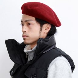 アーミーベレー ベレー帽 帽子 ウール バスク ミリタリー メンズ レディース モンティーベレー エンジ 女性 男性 男女兼用 秋冬商品 ぼうし アーミー ベレー 父の日