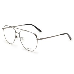 バリー BALLY フレーム メガネ 眼鏡 フレームのみ ノーズパッド BY5035H/V-008-57 アイウェア EYEWEAR アビエーター型 ティアドロップ型 オプティカルフレーム メンズ レディース ユニセックス ガンメタル