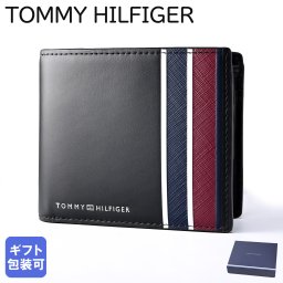 高品質ヨーロッパ輸入モデル トミーヒルフィガー TOMMY HILFIGER 二つ折り財布 小銭入れ付 CORP CC AND COIN メンズ ブラック AM0AM12782 BDS BLACK ウォレット 折財布 送別会 誕生日 結婚祝い 結婚式 彼氏 息子 夫 男性 名刺入れ 高級 父の日 母の日【スペシャルラッピング660円(別売り)】 即日発送
