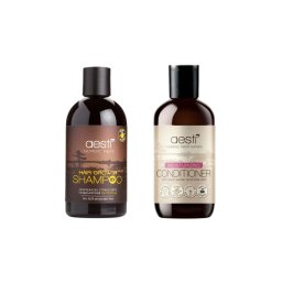 aesti ヘアーグローグシャンプー＆ピートコンディショナーセット