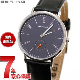 ベーリング BERING 腕時計 メンズ レディース クラシック スカンジナビアン スモールセコンド＆レザー Classic Scandinavian Small second ＆ Leather 14036-407【2025 新作】