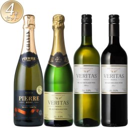 【送料無料】【飲み比べ 4本 セット】【ノンアルコールワイン】 スパークリングワイン ワイン 甘口 贈り物 パーティー 記念日 お祝い 洋酒 [アルコール0％]  750ml  ギフト プレゼント  箱買い ケース買い 大人買い