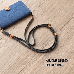 デニム 長さ調整ストラップ キャンプ 誕生日 プレゼント メンズ スマホショルダー ショルダーストラップ 父の日