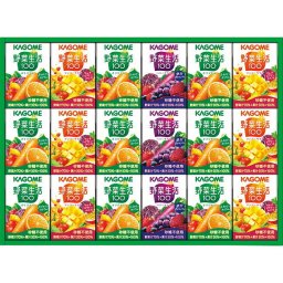 カゴメ 小容量 野菜飲料ギフト 18本 [26-0435-024] SYJ-15G 野菜生活100 オリジナル ベリーサラダ マンゴーサラダ 野菜ジュース 詰め合わせ セット ミニサイズ 紙パック 健康飲料 贈り物 内祝い プレゼント ギフト