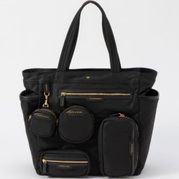アニヤ ハインドマーチ ANYA HINDMARCH 5050925 157582 トートバッグ Working From Home Tote in Recycled Nylon with Calf レディース バッグ 手提げバッグ 鞄 ワーキング フロム ホーム トート プレゼント お祝い 記念 お出かけ ギフト 誕生日 エコバッグ ブラック