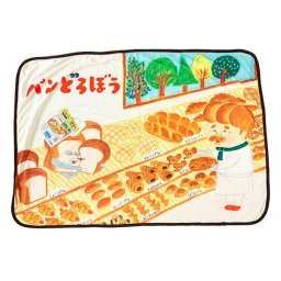 パンどろぼう いとしのパン サマーケット ひざ掛け ブランケット 接触冷感 クール サマー ブラウン