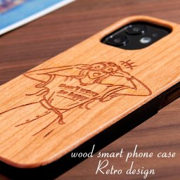 iphoneXs ケース 木製 iphoneX iphoneXR iphoneXsMAX ウッド 天然木 木目 アイフォン X Xs XR XsMAX カバー ガール レトロシリーズ おしゃれ スマホケース テン エス テンアール テンエスマックス 木製ケース ウッドケース シンプル キャンプ アウトドア 耐衝撃 送料無料