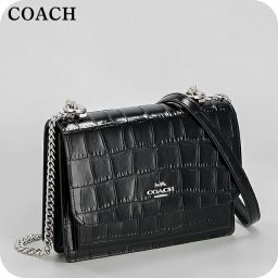 コーチ ショルダーバッグ レディース ブランド COACH レザー Vietnam CC840 SV/BK ブラック