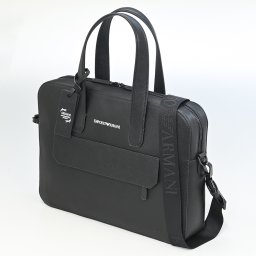 エンポリオ アルマーニ EMPORIO ARMANI ビジネスバッグ メンズ ブリーフケース ボンデッドレザー 本革 製 サフィアーノ柄 ブラック Y4P139 Y020V 81072 送別会 誕生日 お中元 結婚祝い 結婚式 彼氏 息子 夫 男性 ギフト 高級 父の日 母の日 即日発送 ホワイトデー