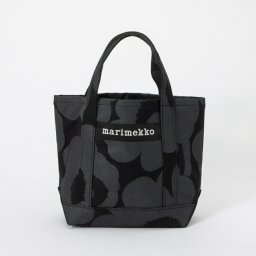 マリメッコ Marimekko 047586 トートバッグ PIENI UNIKKO レディース バッグ ピエニ ウニッコ セイディ ロゴ SEIDI WX TOTE お出かけ 通勤 通学 肩掛け 旅行 軽量 プレゼント お祝い 記念 ギフト ブラック