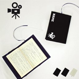 TV業界1  名入れキャンバスブックカバー/文庫本用 A6判 部活 お名前  習い事 卒団記念品 卒部 卒団 卒業 記念品 ノベルティグッズ 新学期 撮影　ビデオ　カメラマン　監督　