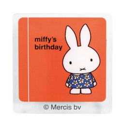 ミッフィー miffy クリップ（誕生日） 絵本シリーズ オレンジ Dick Bruna