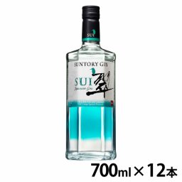 【12本】ジャパニーズジン 翠（SUI）40度 700ml  スピリッツ ジン ジャパニーズ SUI サントリー 【D】 