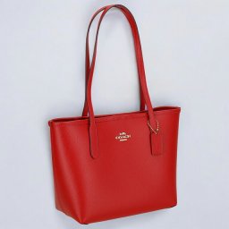 コーチ トートバッグ レディース ブランド COACH レザー CT859 IMUP7 1 ボールドレッド