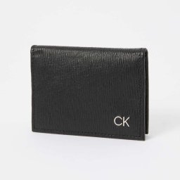 カルバンクライン Calvin Klein 31CK200002 カードケース CARD CASE メンズ ミニ財布 CK 名刺入れ 2つ折り ビジネス シンプル 本革 シーケー レザー プレゼント お祝い 記念 通勤 通学 コンパクトウォレット ギフト 誕生日 ブラック