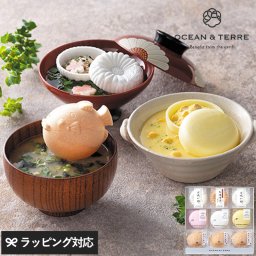 OCEAN ＆ TERRE 最中詰め合わせセットB NR-05158 お吸い物 味噌汁スープ 野菜スープ/ギフト ギフトセット/贈り物/おしゃれ/高級/最中 もなか/詰め合わせ/甘いもの以外/内祝い 引き出物 お礼 お返し/