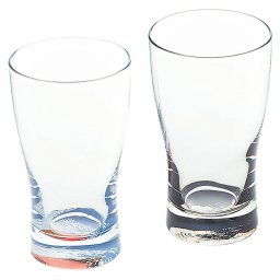 【ギフト対応無料】ぬりもんde Verre 蒔絵北斎 ミニグラスペアセット (0771092) ※送料無料(北海道・沖縄は除く)