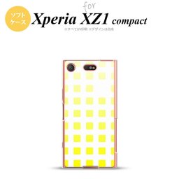 【SO02K】【スマホケース/スマホカバー】【エクスペリア XZ1】SO02K スマホケース Xperia XZ1 Compact SO-02K カバー エクスペリア XZ1 スクエア 黄 nk-so02k-tp1364【メール便送料無料】