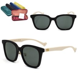 グッチ サングラス GUCCI GG1000SK-003 サングラス アジアンフィット メンズ レディース ユニセックス ブラック グレー