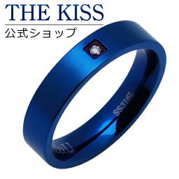 THE KISS 公式ショップ ｜ ステンレス ペアリング （ レディース・メンズ 単品 ） ペアアクセサリー カップル に 人気 の ジュエリーブランド ペア リング・指輪 TR3026DM ザキス 【送料無料】  ギフト アニバーサリー