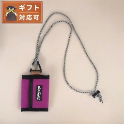 ワイルドシングス WILD THINGS 三つ折り財布 WT-380-3807-PURPLE メンズ PURPLE