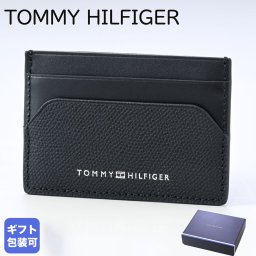 高品質ヨーロッパ輸入モデル トミーヒルフィガー TOMMY HILFIGER カードケース 名刺入れ ビジネスレザー 本革 ブラック AM0AM10467 BDS BK 送別会 誕生日 結婚祝い 結婚式 彼氏 息子 夫 男性 名刺入れ 高級 父の日 母の日 高品質ヨーロッパ輸入モデル バレンタイン ファッション小物 ビジネス小物