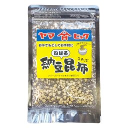 秋田 ヤマヒャク 納豆昆布 3袋 乾燥昆布 乾燥納豆 ご飯のお供 国産昆布 フリーズドライ納豆 ポスト投函便