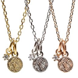 ハワイアンジュエリー ネックレス レディース メンズ ステンレス コイン 金属アレルギー アジャスター チェーン カレイキニ ペンダント プレゼント ギフト ペアネックレス