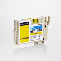 カラークリエーション CC-EMEDY EPSONメダマヤキ 互換インクカートリッジ MED-Y 対応【 EW-456A EW-056A 等対応 】 イエロー