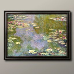クロード モネ 睡蓮 A3 サイズ ポスター アート おしゃれ 絵画 インテリア 北欧 イラスト マット紙 艶消し アートパネル 額 フレーム デザイン 壁掛け ギフト 新築祝い ディスプレイ 引越し祝い　新生活　空間デザイン 