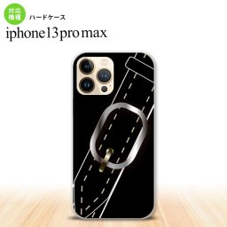 iPhone13ProMax iPhone13 Pro Max ケース ハードケース ベルト 黒 iPhone13 プロ マックス 6.7インチ おしゃれ かわいい メンズ レディース キッズ デザインたくさん nk-i13pm-326