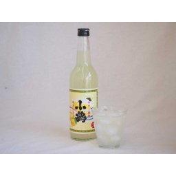 小正醸造 サワー専用ゆずレモン すっぱドライ 小鶴25度 600ml×4本