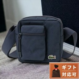 ラコステ LACOSTE NH4101 992 ネオクロコ ジップ カメラバッグ ショルダーバッグ ネイビー メンズ レディース ユニセックス ワニロゴ プレゼント 実用的