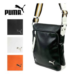 【PUMA】J20315 セッション ショルダーバッグ メンズ 斜め掛け かばん カバン 鞄 バッグ ショルダー シンプル プーマ ホワイト ブラック オレンジ 使いやすい かっこいい おしゃれ お出かけ 普段使い 日常 大人 父の日 敬老の日