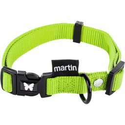 マーティン セラー MARTIN SELLIER ナイロンカラー M ライムイエロー