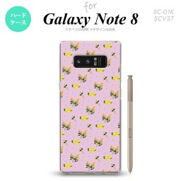 【SC01K】【スマホケース/スマホカバー】【ギャラクシー ノート8】SC01K スマホケース Galaxy Note8 SC-01K カバー ギャラクシー ノート8 花柄・バラ（F） ピンク nk-sc01k-252【メール便送料無料】