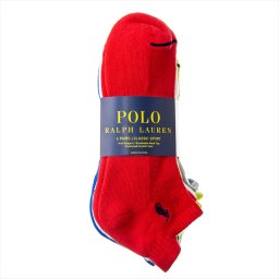 ラルフローレン Ralph Lauren ポロラルフローレン Polo Ralph Lauren 6足セット メンズ 靴下 ソックス 827320PK 991 マルチカラー