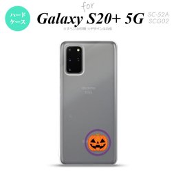 SC-52A SCG02 Galaxy S20+ 5G スマホケース ハードケース ハロウィン カボチャポイント クリア メンズ レディース nk-s20p-413
