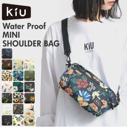 ショルダーバッグ レディース 斜めがけ 通販 メンズ かっこいい ブランド KIU 小さめ 撥水 防水 メッセージバッグ 軽量 斜め掛け おしゃれ サブバッグ 旅行 アウトドア フェス はっ水 キウ コンパクト ウォータープ