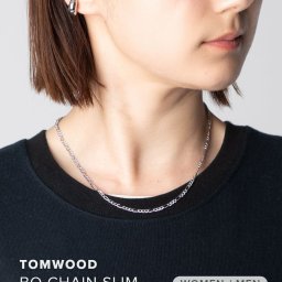 トムウッド TOM WOOD BO CHAIN SLIM ボー チェーン スリム 101262 ネックレス ユニセックス アクセサリー シルバー