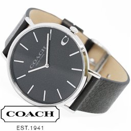 COACH コーチ 腕時計 CHARLES チャールズ 14602149 メンズ ブラック 新品 無料ラッピング可 