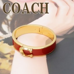 コーチ COACH ブレスレット レディース アクセサリー バングル ロゴ 75780GDRED 【ネコポス】 ブランド 人気