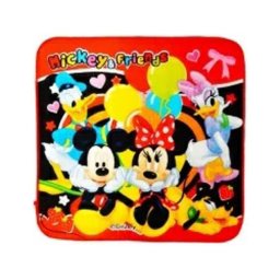 【ミニタオル】ディズニーオールスターハンドタオル ハンカチ Disney 絵柄I【約H20×W20cm】