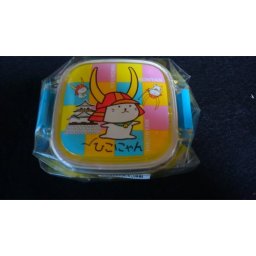 ネコ ひこにゃんのミニタイトランチ 名前シール付 小猫 子猫 ねこ 日本製 彦根城 ポイント消化