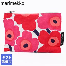 マリメッコ Marimekko 小物入れ コスメティックポーチ ポーチ 薄型 ミニウニッコ レッド 43444 001(47198 001)(75045 001) 北欧雑貨 北欧デザインネコポス 誕生日 お中元 結婚祝い 結婚式 彼女 娘 コスメポーチ 妻 女性 バレンタイン 高級 父の日 母の日 成人祝い ホワイトデー