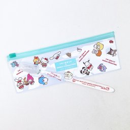 SWIMMER(スイマー)×サンリオキャラクターズ  歯ブラシセット ホワイト トラベル Sanrio